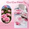 180 PCS Real Pink White Rose Flower Petals Confetti for Wedding